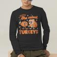 Retro I Teach The Cutest Turkey Thanksgiving Pumpkin Teacher Men's Long Sleeve T-Shirt, funny gift Retro I Teach The Cutest Turkey Thanksgiving Pumpkin Teacher Men's Long Sleeve T-Shirt, funny gift