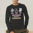 Rock Paper Scissors Teacher Librarian Nothing Beats Reading Men's Long Sleeve T-Shirt, funny gift Rock Paper Scissors Teacher Librarian Nothing Beats Reading Men's Long Sleeve T-Shirt, funny gift