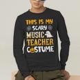 This Is My Scary Music Teacher Halloween Costumes Pajama Men's Long Sleeve T-Shirt, funny gift This Is My Scary Music Teacher Halloween Costumes Pajama Men's Long Sleeve T-Shirt, funny gift
