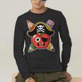School International Talk Like A Pirate Day Pirate Teacher Men's Long Sleeve T-Shirt, funny gift
