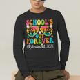 School's Out Forever Retirement 2026 Retro Retired Teacher Men's Long Sleeve T-Shirt, funny gift