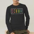 Schwa Teacher Reading Literacy For English Grammar Teachers Men's Long Sleeve T-Shirt, funny gift