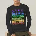 Science Teacher Because Figuring Things Out Is Better Than Men's Long Sleeve T-Shirt, funny gift Science Teacher Because Figuring Things Out Is Better Than Men's Long Sleeve T-Shirt, funny gift