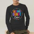 Second Grade Crew 2nd Back To School Teacher Team Squad Men's Long Sleeve T-Shirt, funny gift Second Grade Crew 2nd Back To School Teacher Team Squad Men's Long Sleeve T-Shirt, funny gift
