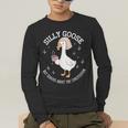 Silly Goose Constitution History Teacher Middle School Men's Long Sleeve T-Shirt, funny gift