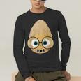 The Smart Seed Good Egg Teacher Halloween Costume Food Group Men's Long Sleeve T-Shirt, funny gift