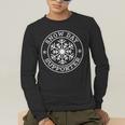 Snow Day Supporter Teacher Student Winter Snowflake Men's Long Sleeve T-Shirt, funny gift