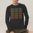 SOH CAH TOA SOHCAHTOA Trigonometry Math Parody Teacher Men Women Kids Men's Long Sleeve T-Shirt, funny gift