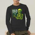 Solve The Problem Skeleton Teacher Halloween Math Six Seven Men's Long Sleeve T-Shirt, funny gift Solve The Problem Skeleton Teacher Halloween Math Six Seven Men's Long Sleeve T-Shirt, funny gift