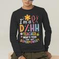 Special Education ASL Teacher Superpower DHH Teacher Men's Long Sleeve T-Shirt, funny gift Special Education ASL Teacher Superpower DHH Teacher Men's Long Sleeve T-Shirt, funny gift