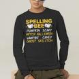 Spelling Bee Costume For a Halloween Teacher Pun Women Men's Long Sleeve T-Shirt, funny gift Spelling Bee Costume For a Halloween Teacher Pun Women Men's Long Sleeve T-Shirt, funny gift