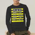 Spelling Bee Pun Halloween Costume For Teachers Men's Long Sleeve T-Shirt, funny gift Spelling Bee Pun Halloween Costume For Teachers Men's Long Sleeve T-Shirt, funny gift