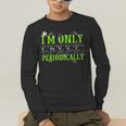 Only Spooky Periodically Halloween Chemistry Teacher Men Women Men's Long Sleeve T-Shirt, funny gift Only Spooky Periodically Halloween Chemistry Teacher Men Women Men's Long Sleeve T-Shirt, funny gift