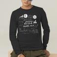 Square Root 82 Year Old Teacher 82nd Birthday For Men Women Kids Men's Long Sleeve T-Shirt, funny gift