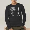 Stop You'Re Under A Rest Music Teacher Men's Long Sleeve T-Shirt, funny gift Stop You'Re Under A Rest Music Teacher Men's Long Sleeve T-Shirt, funny gift