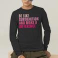 Be Like Subtraction And Make A Difference Math Teacher Men's Long Sleeve T-Shirt, funny gift Be Like Subtraction And Make A Difference Math Teacher Men's Long Sleeve T-Shirt, funny gift