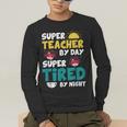 Super Hero Teacher Superheroes Men's Long Sleeve T-Shirt, funny gift Super Hero Teacher Superheroes Men's Long Sleeve T-Shirt, funny gift