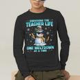 Surviving The Teacher Life Pjs Pajamas Christmas Xmas Teache Men's Long Sleeve T-Shirt, funny gift Surviving The Teacher Life Pjs Pajamas Christmas Xmas Teache Men's Long Sleeve T-Shirt, funny gift