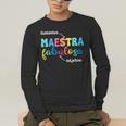 Sustantivo Maestra Fabulosa Adjetivo Spanish Teacher Men's Long Sleeve T-Shirt, funny gift Sustantivo Maestra Fabulosa Adjetivo Spanish Teacher Men's Long Sleeve T-Shirt, funny gift