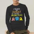 I Teach Cutest Little Monsters Halloween Teacher Men Women Men's Long Sleeve T-Shirt, funny gift I Teach Cutest Little Monsters Halloween Teacher Men Women Men's Long Sleeve T-Shirt, funny gift