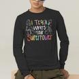 I Teach What's Your Superpower Teacher Teaching For Men Women Men's Long Sleeve T-Shirt, funny gift