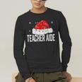 Teacher Aide Christmas Women Family Matching Group Xmas Men's Long Sleeve T-Shirt, funny gift