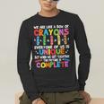 Teacher We Are Like a Box Of Crayons For Men Women Kids Men's Long Sleeve T-Shirt, funny gift Teacher We Are Like a Box Of Crayons For Men Women Kids Men's Long Sleeve T-Shirt, funny gift