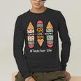 Teacher Life Teach Love Inspire Pencils Inspirational Women Men's Long Sleeve T-Shirt, funny gift Teacher Life Teach Love Inspire Pencils Inspirational Women Men's Long Sleeve T-Shirt, funny gift