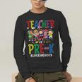 Teacher Of Pre K Superheroes Teacher New School Year Men Women Men's Long Sleeve T-Shirt, funny gift