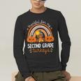 Teacher Thanksgiving Thankful For My Second Grade Turkeys Men's Long Sleeve T-Shirt, funny gift