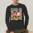 Teachers Aide Boo Crew Ghost Groovy Halloween For Women Men's Long Sleeve T-Shirt, funny gift Teachers Aide Boo Crew Ghost Groovy Halloween For Women Men's Long Sleeve T-Shirt, funny gift