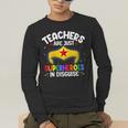 Teachers Are Just Superheroes In Disguise School Women Men Men's Long Sleeve T-Shirt, funny gift Teachers Are Just Superheroes In Disguise School Women Men Men's Long Sleeve T-Shirt, funny gift