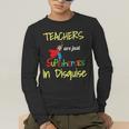 Teachers Are Superheroes First Day School T-Shirt Men's Long Sleeve T-Shirt, funny gift