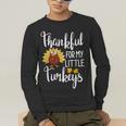 Teachers Thanksgiving Thankful For My Little Turkeys Men's Long Sleeve T-Shirt, funny gift Teachers Thanksgiving Thankful For My Little Turkeys Men's Long Sleeve T-Shirt, funny gift