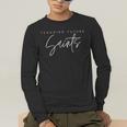 Teaching Future Saints Catholic Teacher Men's Long Sleeve T-Shirt, funny gift