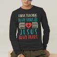 Teaching In My Veins Jesus In My Heart God Christian Teacher Men's Long Sleeve T-Shirt, funny gift Teaching In My Veins Jesus In My Heart God Christian Teacher Men's Long Sleeve T-Shirt, funny gift