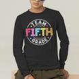 Team Fifth Grade Teacher Back To School 5th Grade Squad Kids Men's Long Sleeve T-Shirt, funny gift Team Fifth Grade Teacher Back To School 5th Grade Squad Kids Men's Long Sleeve T-Shirt, funny gift