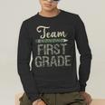 Team First Grade Camo 1st Grade Teacher Camouflage Men's Long Sleeve T-Shirt, funny gift Team First Grade Camo 1st Grade Teacher Camouflage Men's Long Sleeve T-Shirt, funny gift