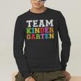 Team Kindergarten Shirt Boy Girl Teacher Graduation Men's Long Sleeve T-Shirt, funny gift