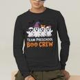Team Preschool Boo Crew Halloween Teacher Student Costume Men's Long Sleeve T-Shirt, funny gift Team Preschool Boo Crew Halloween Teacher Student Costume Men's Long Sleeve T-Shirt, funny gift