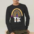 Team TK Transitional Kindergaten TK Crew Squad Teacher Kids Men's Long Sleeve T-Shirt, funny gift
