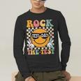 Test Day Rock The Test Teacher Testing Day You Got This Men's Long Sleeve T-Shirt, funny gift Test Day Rock The Test Teacher Testing Day You Got This Men's Long Sleeve T-Shirt, funny gift