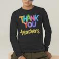Thank You Teacher Appreciation Graduation Men Women Girls Kids Men's Long Sleeve T-Shirt, funny gift