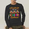 Thankful For My 3rd Grade Turkeys Thanksgiving Teacher Kids Men's Long Sleeve T-Shirt, funny gift Thankful For My 3rd Grade Turkeys Thanksgiving Teacher Kids Men's Long Sleeve T-Shirt, funny gift