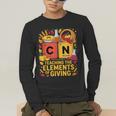 Thanksgiving 67 Meme Science Teacher Periodic Table Women Men's Long Sleeve T-Shirt, funny gift