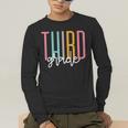 Third Grade Girls Boys Teacher Team 3rd Grade Squad Men's Long Sleeve T-Shirt, funny gift