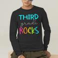 Third Grade Rocks Shirt Team 3rd Grade Teacher Men's Long Sleeve T-Shirt, funny gift Third Grade Rocks Shirt Team 3rd Grade Teacher Men's Long Sleeve T-Shirt, funny gift