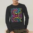Tie Dye 8th Grade Typography Team Eighth Grade Teacher Men's Long Sleeve T-Shirt, funny gift