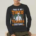 This Is My Tired Teacher Costume Halloween Costumes Men's Long Sleeve T-Shirt, funny gift This Is My Tired Teacher Costume Halloween Costumes Men's Long Sleeve T-Shirt, funny gift