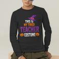 Tired Teacher Costume For Halloween Teachers Men's Long Sleeve T-Shirt, funny gift Tired Teacher Costume For Halloween Teachers Men's Long Sleeve T-Shirt, funny gift